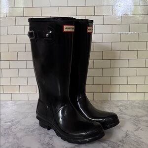 ⭐️ Hunter Classic Black Waterproof Boots